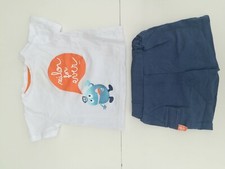 Ensemble 9 Mois Lot De Vêtements Garçon Été t-shirt blanc sailor for ever short 