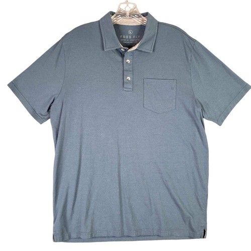 Free fly men polo shirt - fly,