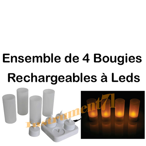 Ensemble bougies - 4,