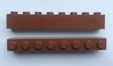 LEGO 3008 Reddish Brown lot de