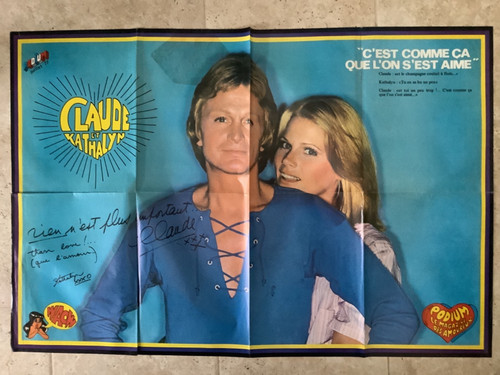 Poster claude françois - poster, 8/p