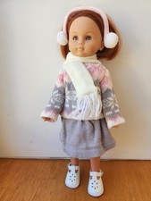 jupe pull chaussure grise rose poupée paola reina amigas Les Chéries Corolle