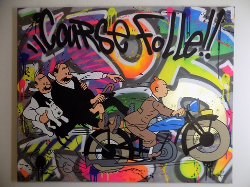 Tableau tintin milou dupont - tableau,