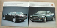 ?Brochure Automobile MASERATI 222 SR 4V Catalogue Prospekt English Spanish Sale