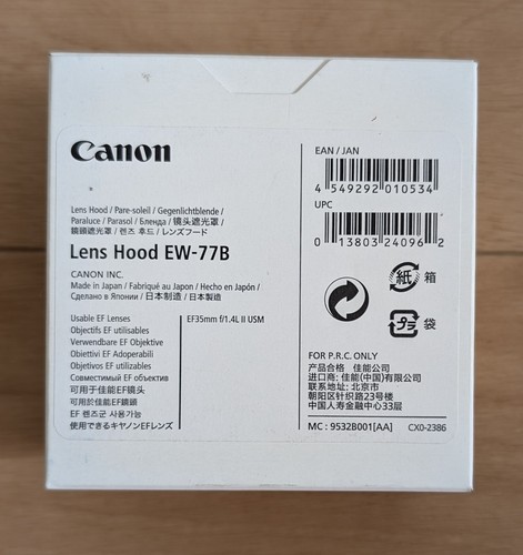 Pare soleil canon - ew-77b, pour