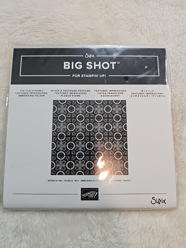 Stampin sizzix big shot - stampin,