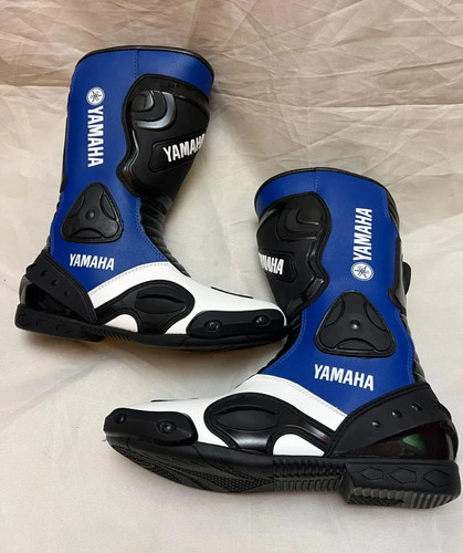 Motogp bottes cuir course - motogp,
