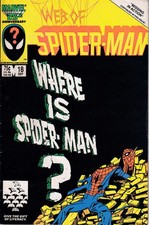 WEB OF SPIDERMAN N° 18 Sept