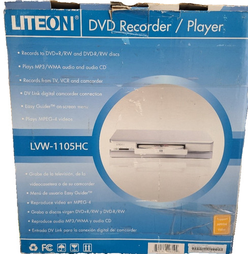 Liteon lvw 1105hc dvd recorder - dvd,