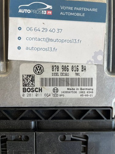 Edc16u1 calculateur moteur - calculateur, a