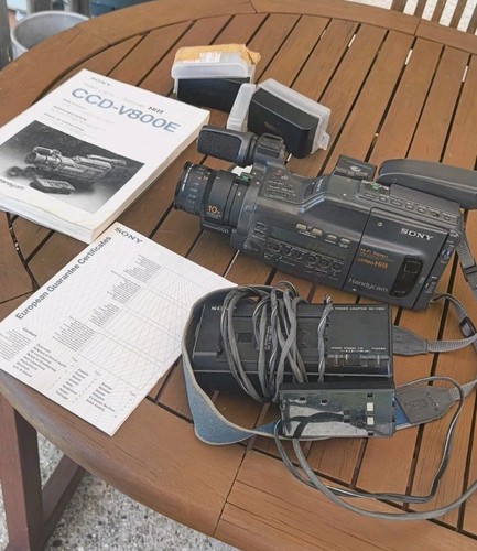 Ccd v800e sony handycam - sony, video