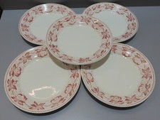 -5 ASSIETTES PLATES DEMI