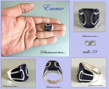 BELLE Bague CHEVALIERE en