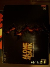 boite figurine  alone in the dark +le jeu +cd +dvd