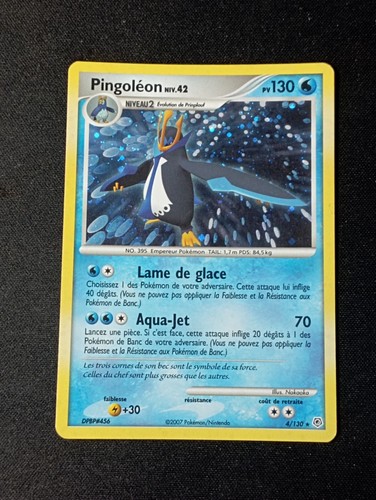 Carte pokémon pingoléon - carte,