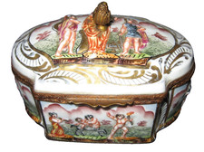 Ancienne boîte à bijoux en