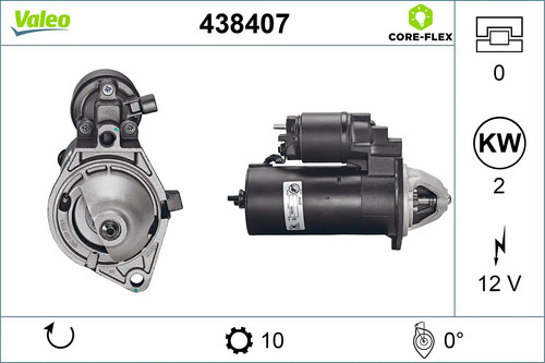 Démarreur valeo 438407 - valeo,