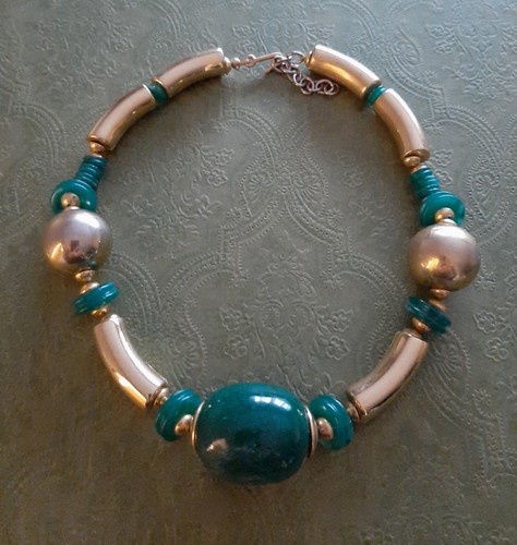 Collier fantaisie vintage - -,