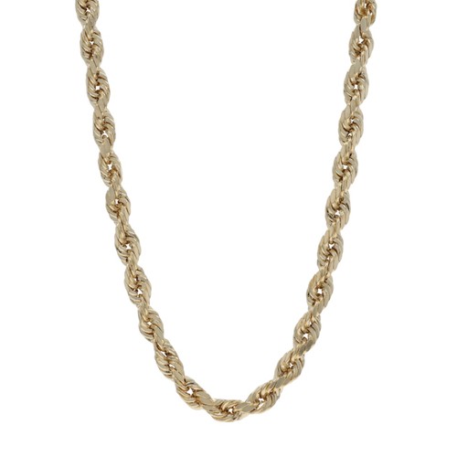 Collier chaîne jaune - chaîne, or