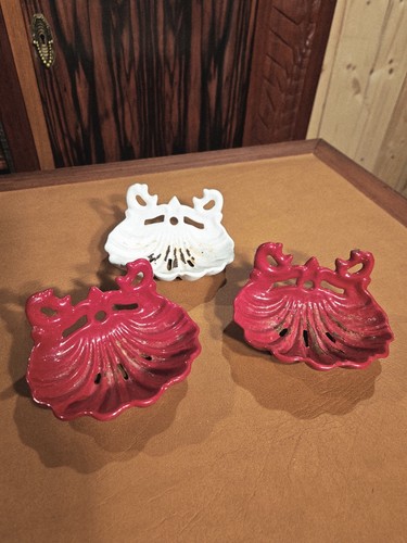 Trio anciens porte savon - porte, en