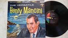 Henry Mancini The Versatile US Visual Sound Stéréo Liberty Arc Étiquette 60s LP