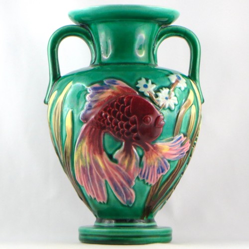 Vase poisson céramique cab - vase,
