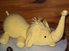 Adorable crochet yellow