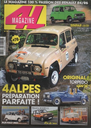 Magazine renault 4 - magazine,