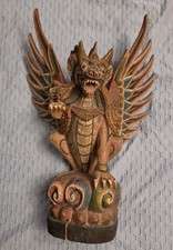 Garuda balinais en bois