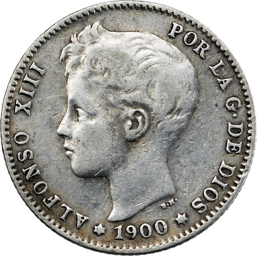 Espagne alfonso xiii peseta - xiii,