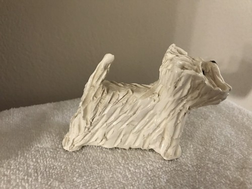 Westie vintage handmade - vintage,