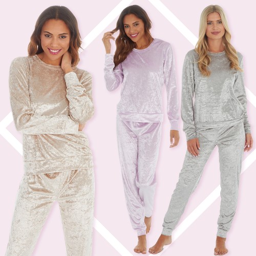 Womens pyjama set velour - set, tops