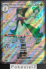 Carte Pokemon MIASCARADE 078 PROMO EX Full Art FA SHINY EV4.5 SVP FR NEUF