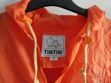 TINTIN REPORTER HERGE imperméable 6ans Sac à dos transformable en blouson