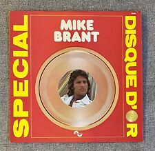 33T MIKE BRANT "SPECIAL DISQUE D'OR"