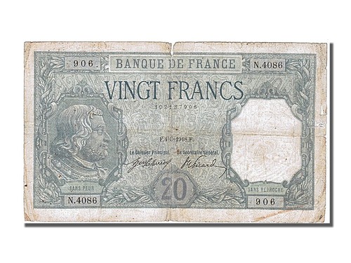 Billet france francs - 20, francs,