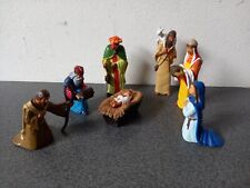 VINTAGE LOT SANTONS CRECHE