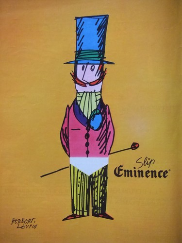Publicité presse 1968 slip - presse,