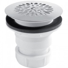 Bonde de douche à grille inox