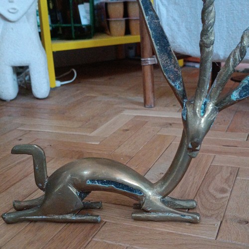 Antilope gazelle bronze - bronze, /