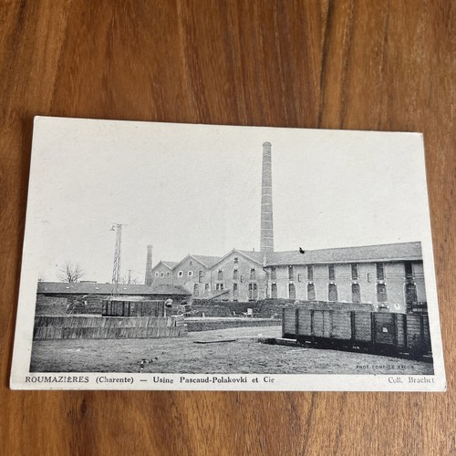 Postcard cpa roumazieres - cpa,