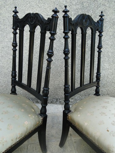 Paire chaises basses - de,