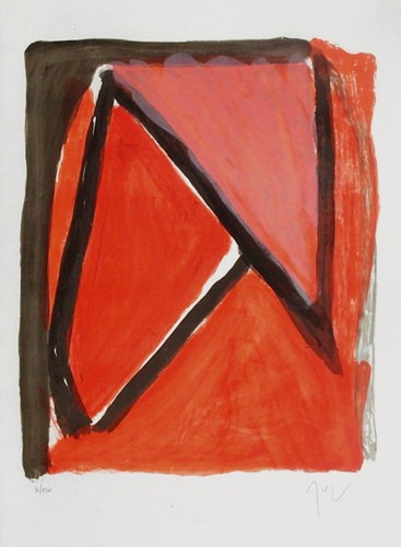 Bram van velde - van, lithographie