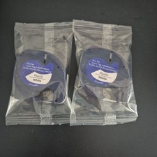 2x Ruban Etiquette Compatible Pour Dymo Letratag Labelmakers 12mm 4m NEUF
