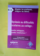 Dyslexie ou difficultés