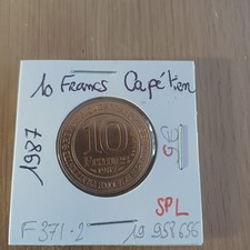 Pièce de 10 francs millénaire capétien - SPL