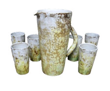 Service à Orangeade Signé Alexandre Kostanda. Vallauris.