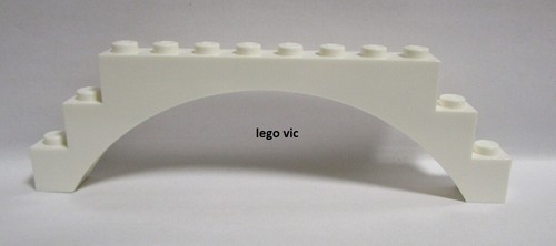 Lego 6108 arch 1x12x3 white - 6108,