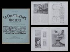 LA CONSTRUCTION MODERNE n°36 1927 SALON, MAISTRASSE, PARIS, HBM AVENUE ZOLA