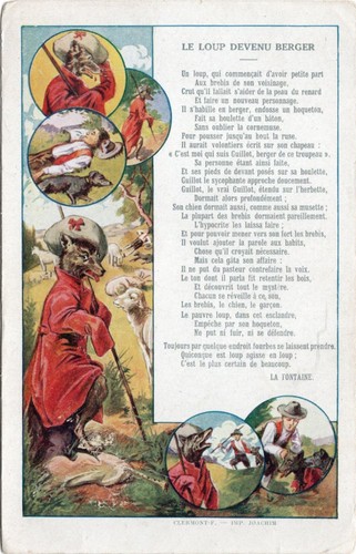 Chromo publicitaire bergougnan - publicitaire,